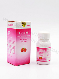 Cefixime for oral suspension 100mg/5ml