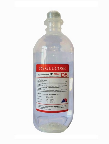 GLUCOSE INFUSION 500ML25G