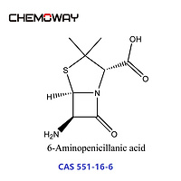 6-Aminopenicillanic acid (551-16-6) 6-APA