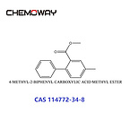 4-METHYL-2-BIPHENYL CARBOXYLIC ACID METHYL ESTER(114772-34-8)