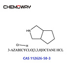 3-Azabicycio[3.3.0]Octane HCL(112626-50-3)3-AZABICYCLO[3,3,0]OCTANE HCL