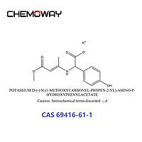 D(-) Alpha Parahydroxy Phenylglycine Dane Salt(69416-61-1)POTASSIUM D-(-)-N-(1-METHOXYCARBONYL-PROPE