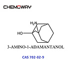 3-AMINO-1-ADAMANTANOL(702-82-9 )1-Amino-3-hydroxyadamantane