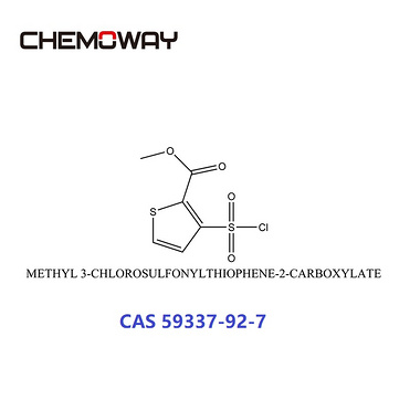 METHYL 3-CHLOROSULFONYLTHIOPHENE-2-CARBOXYLATE(59337-92-7)
