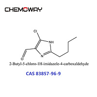 2-BUTYL-4-CHLORO-5-FORMYL IMIDAZOLE (83857-96-9)2-Butyl-5-chloro-1H-imidazole-4-carboxaldehyde