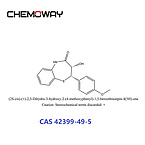 (2S-cis)-(+)-2,3-Dihydro-3-hydroxy-2-(4-methoxyphenyl)-1,5-benzothiazepin-4(5H)-one(42399-49-5)