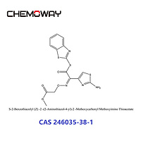 S-2-Benzothiazolyl (Z) -2 -(2-Aminothiazol-4-yl)-2 -Methoxycarbonyl Methoxyimino Thioacetate (246035