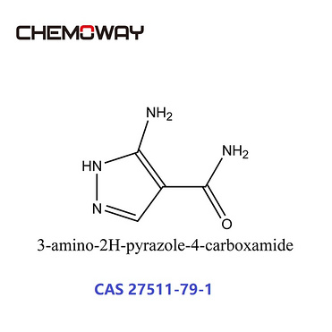 3-Amino-4-pyrazole carboxamide hemisulfate(27511-79-1)3-amino-2H-pyrazole-4-carboxamide