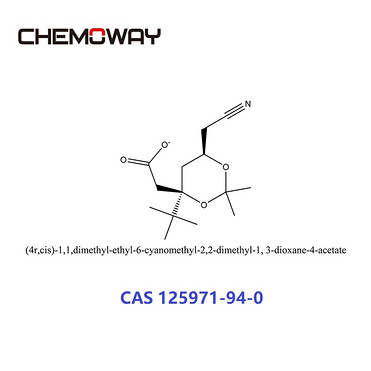 (4r,cis)-1,1,dimethyl-ethyl-6-cyanomethyl-2,2-dimethyl-1, 3-dioxane-4-acetate(125971-94-0), ATS-8