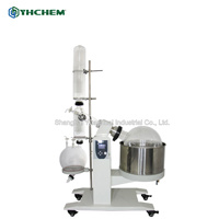 Rotary evaporator with motor lift