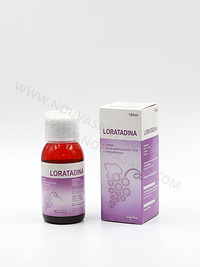Loratadine 5 mg/ 5 ml syrup, 100ml