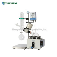 Rotary evaporator with hand lift