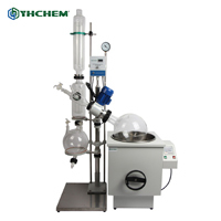 Rotary evaporator with hand lift