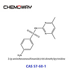 sulfadimidine（57-68-1）2-(p-aminobenzenesulfonamido)-4,6-dimethylpyrimidine