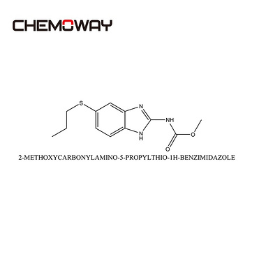 Albendazole（54965-21-8）2-METHOXYCARBONYLAMINO-5-PROPYLTHIO-1H-BENZIMIDAZOLE