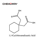 1,1-cyclohexane-diacetic acid（4355-11-7）