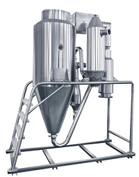 Sterile spray dryer with low energy
