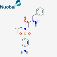 Benzenesulfonamide, 4-amino-N-[(2R, 3S)-3-amino-2-hydroxy-4- phenylbutyl]-N-(2-methylpropyl)-