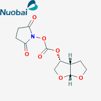 2,5-dioxopyrrolidin-1-yl ((3R,3aS,6aR)-hexahydrofuro[2,3-b]furan-3-yl) carbonate