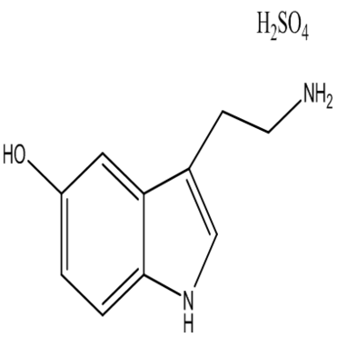 hydrogen sulfate , 2-(5-hydroxy-1H-indol-3-yl)ethylazanium,CAS : 2906-14-1