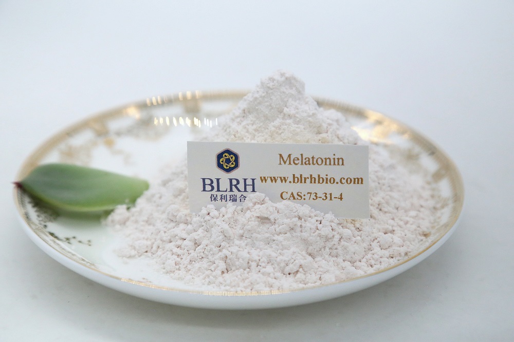Melatonin , N-Acetyl -5-Methoxytryptamine ,CAS : 73-31-4  
