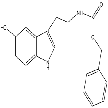 benzyl N-[2-(5-hydroxy-1H-indol-3-yl)ethyl]carbamate ,CAS  : 53157-50-9