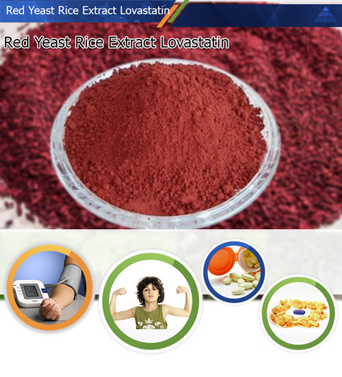 Red Yeast Rice Extract Powder Lovastain Monacolin  