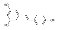Resveratrol , trans-3,5,4'-trihydroxy-stilbene， CAS : 501-36-0