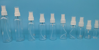 spray plastic pet bottle