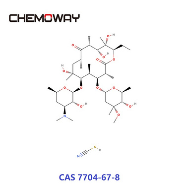 ERYTHROMYCIN THIOCYANATE（7704-67-8）