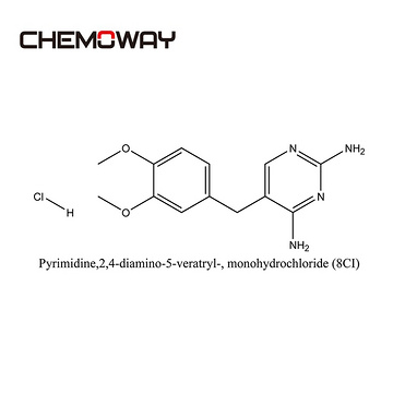 Diaveridine hydrochloride（2507-23-5 ）；Diaveridine HCl  Pyrimidine,2,4-diamino-5-veratryl-, monohydro