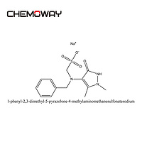 metamizole sodium（68-89-3）； analgin 1-phenyl-2,3-dimethyl-5-pyrazolone-4-methylaminomethanesulfonate