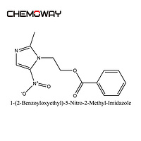 METRONIDAZOLE BENZOATE（13182-89-3）1-(2-Benzoyloxyethyl)-5-Nitro-2-Methyl-Imidazole