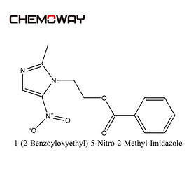 METRONIDAZOLE BENZOATE（13182-89-3）1-(2-Benzoyloxyethyl)-5-Nitro-2-Methyl-Imidazole