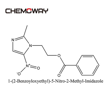 METRONIDAZOLE BENZOATE（13182-89-3）1-(2-Benzoyloxyethyl)-5-Nitro-2-Methyl-Imidazole