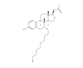 (7a,17b)-7-(9-Bromononyl)-estra-1,3,5(10)-triene-3,17-diol 17-acetate