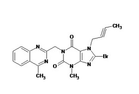 8-Bromo-7-but-2-yn-1-yl-3-methyl-1-[(4-methylquinazolin-2-yl)methyl]-3,7-dihydro-1H-purine-2,6-dione