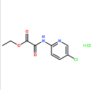 2-[(5-Chloropyridin-2-yl)amino]-2-oxoacetic acid ethyl ester monohydrochloride