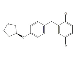 (3S)-3-[4-[(5-Bromo-2-chlorophenyl)methyl]phenoxy]tetrahydro-furan