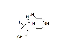 3-(Trifluoromethyl)-5,6,7,8-tetrahydro-[1,2,4]triazolo[4,3-a]pyrazine hydrochloride