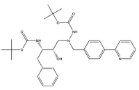 1-[4-(Pyridin-2-yl)phenyl]-5-(s)-2,5-bis[(tert-butyloxycarbonyl)-amino]-4(s)-hydroxyl-6-phenyl-2-aza