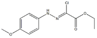 Ethyl 2-chloro-2-(2-(4-methoxyphenyl) hydrazono)acetate