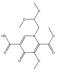 1-(2,2-Dimethoxyethyl)-1,4-dihydro-3-methoxy-4-oxo-2,5-pyridinedicarboxylic acid 2-methyl ester