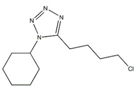 5-(4-Chlorobuty)-1-cyclohexyl tetrazole hydrochloride