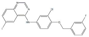 N-[3-Chloro-4-(3-fluorobenzyloxy)phenyl]-6-iodoquinazolin-4-amine