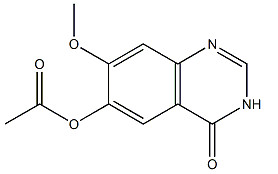 3,4-Dihydro-7-methoxy-4-oxoquinazolin-6-yl acetate