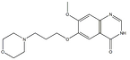 7-methoxy-6-(3-morpholin-4-ylpropoxy)quinazolin-4(3H)-one