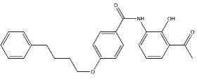 3'-[4-(4-Phenylbutoxy)benzoylamino]-2'-hydroxyacetophenone