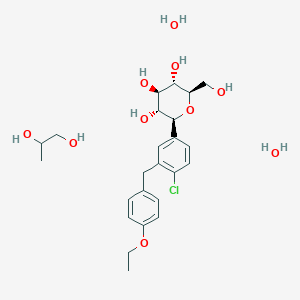 DAPAGLIFLOZIN PROPANEDIOL MONOHYDRATE