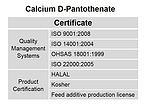 Calcium D-Pantothenate